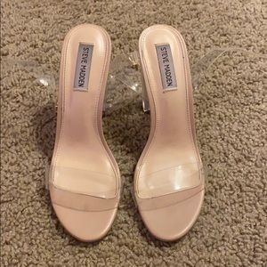 Steve Madden Camille Clear Shoes